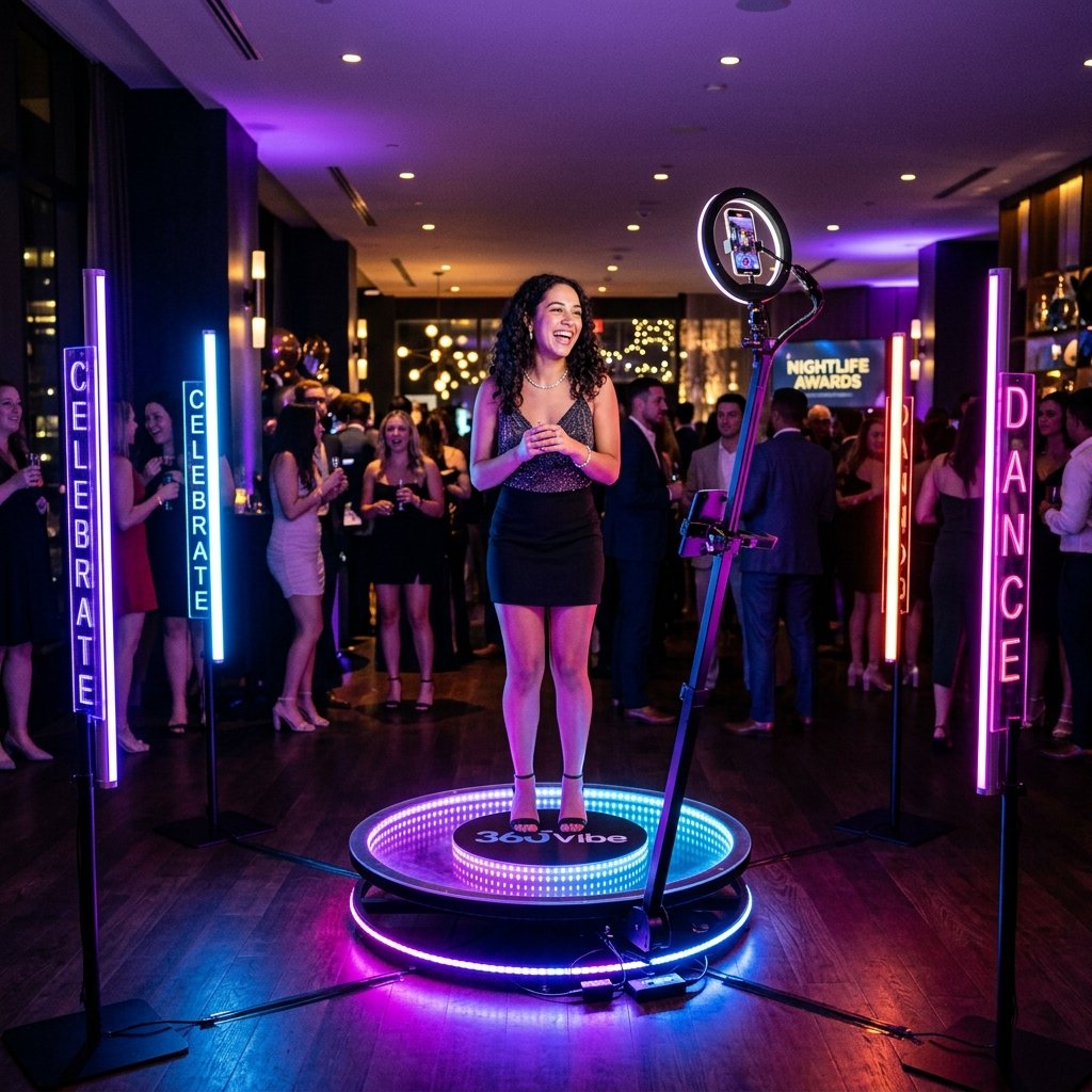 360° Video Booth — Vidéos immersives à 360°